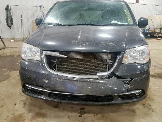 2C4RC1BG7CR172597 - 2012 CHRYSLER TOWN & COU CHARCOAL photo 9