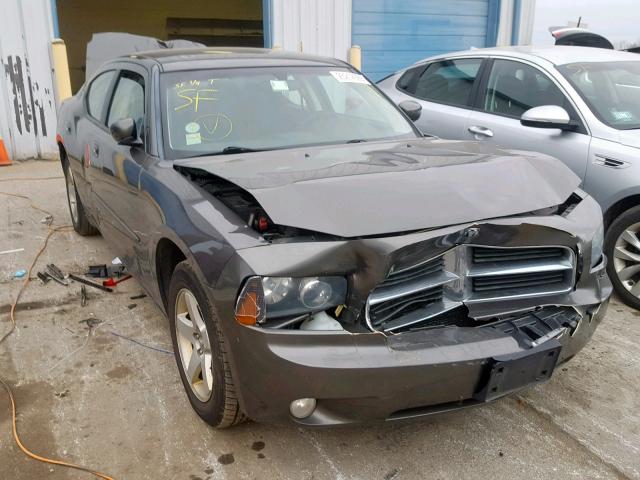 2B3CA3CV9AH194304 - 2010 DODGE CHARGER SX GRAY photo 1