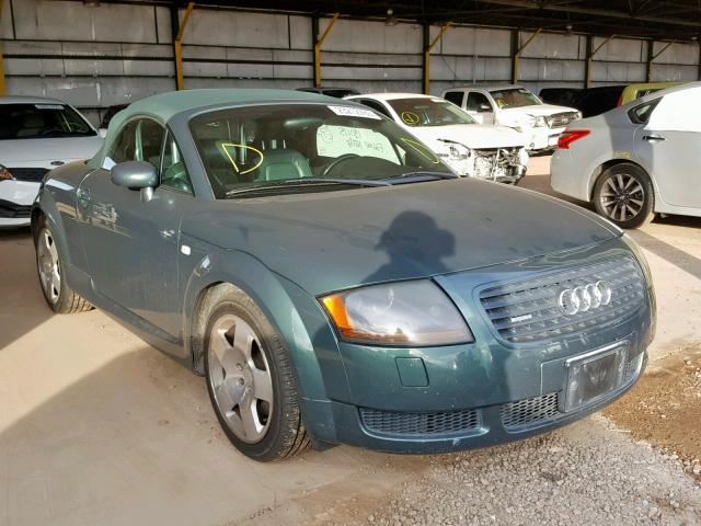 TRUUT28N811001922 - 2001 AUDI TT QUATTRO GREEN photo 1