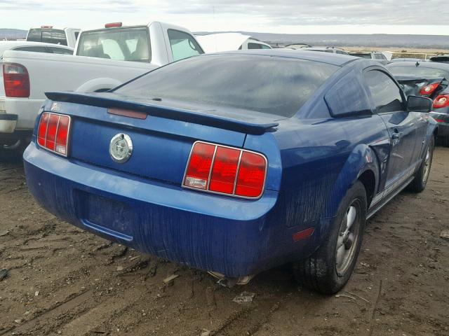 1ZVHT80N375245874 - 2007 FORD MUSTANG 蓝色 照片 4