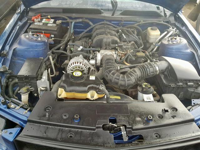 1ZVHT80N375245874 - 2007 FORD MUSTANG 蓝色 照片 7