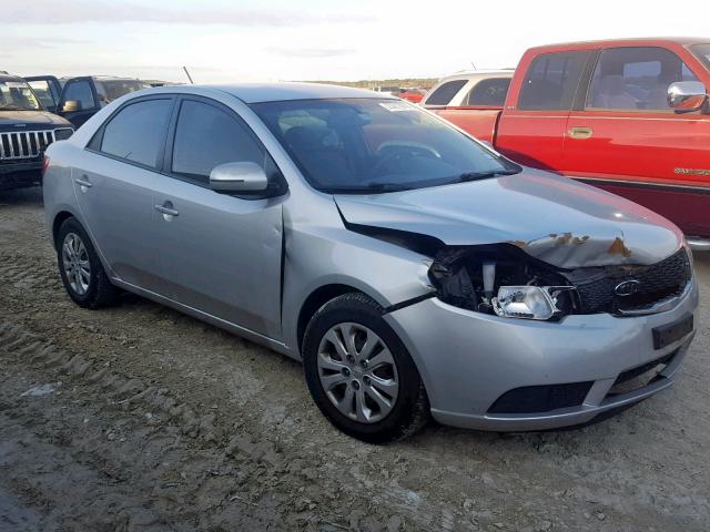 KNAFU4A27C5640037 - 2012 KIA FORTE EX SILVER photo 1