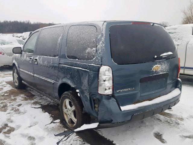 1GNDV23107D108485 - 2007 CHEVROLET UPLANDER L Yaşıl foto 3