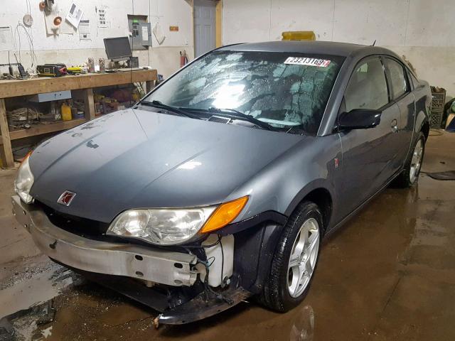 1G8AW15F67Z125963 - 2007 SATURN ION LEVEL GRAY photo 2