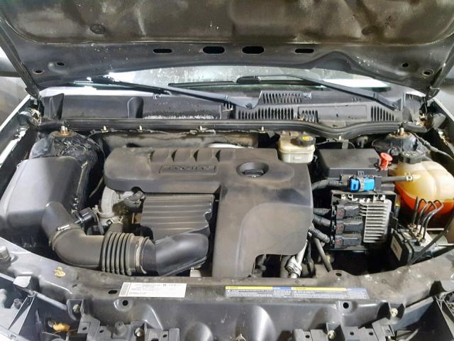 1G8AW15F67Z125963 - 2007 SATURN ION LEVEL GRAY photo 7