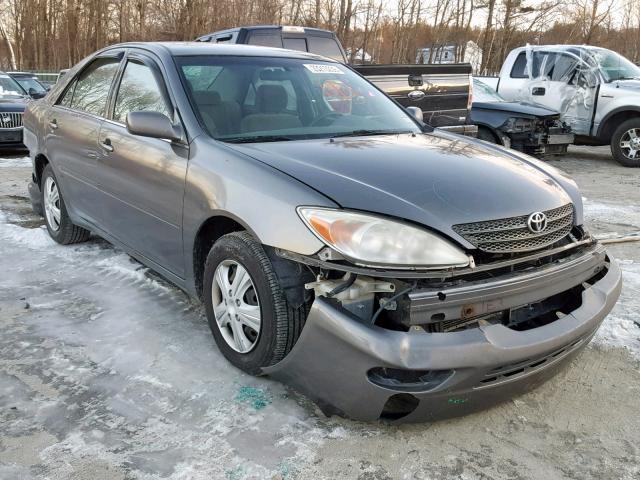 JTDBE32K840293825 - 2004 TOYOTA CAMRY LE GRAY photo 1