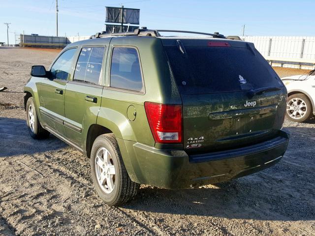 1J8GR48KX7C524386 - 2007 JEEP GRAND CHER Grün Foto 3