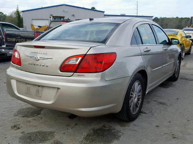 1C3LC56B29N527651 - 2009 CHRYSLER SEBRING TO TAN photo 4