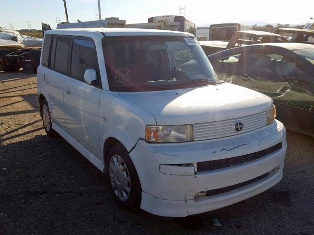 JTLKT324664111708 - 2006 TOYOTA SCION XB WHITE photo 1