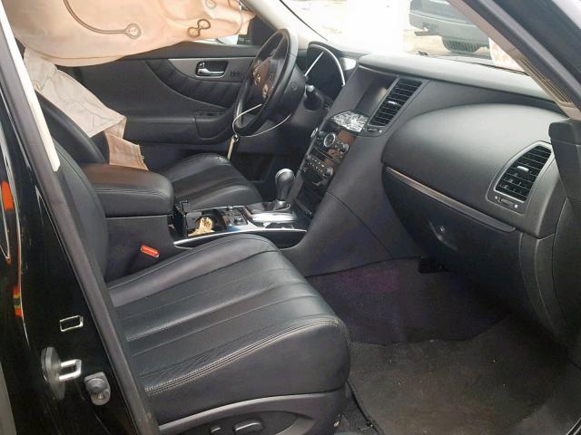 JN8CS1MW3EM412915 - 2014 INFINITI QX70 BLACK photo 5