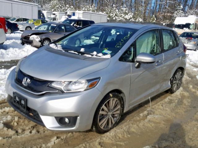 3HGGK5H82FM704305 - 2015 HONDA FIT EX SILVER photo 2