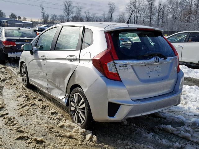 3HGGK5H82FM704305 - 2015 HONDA FIT EX SILVER photo 3