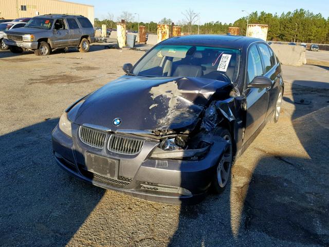 WBAVB33546PS19145 - 2006 BMW 330 I GRAY photo 2