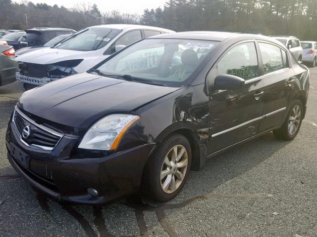 3N1AB6AP8CL634275 - 2012 NISSAN SENTRA 2.0 BLACK photo 2