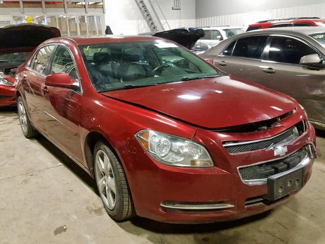 1G1ZD5EB1AF245304 - 2010 CHEVROLET MALIBU 2LT RED photo 1