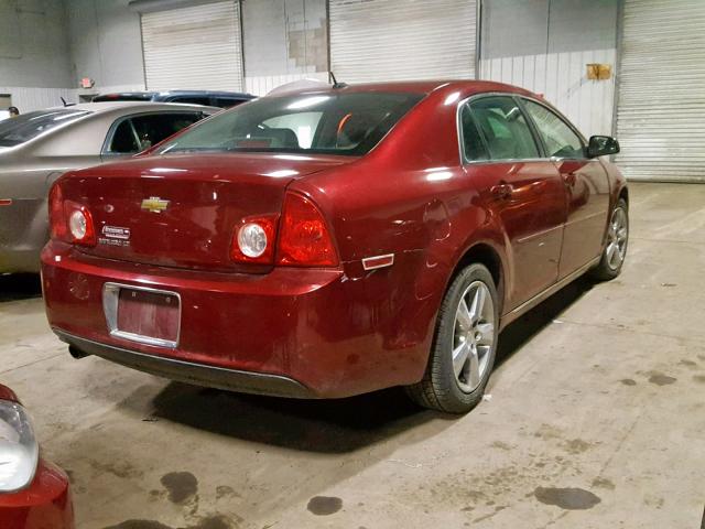 1G1ZD5EB1AF245304 - 2010 CHEVROLET MALIBU 2LT RED photo 4