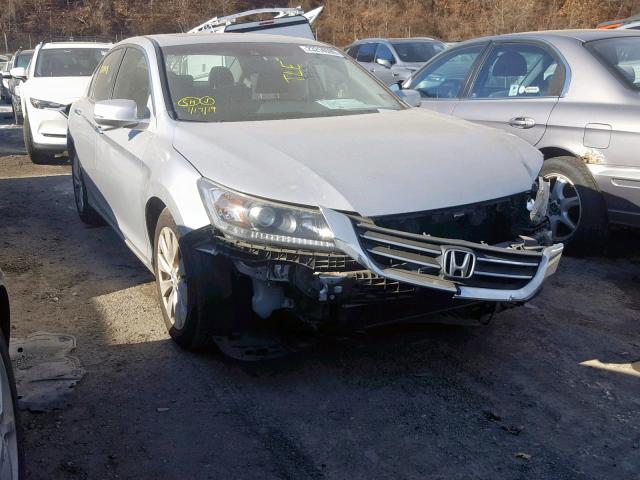 1HGCR2F83DA145787 - 2013 HONDA ACCORD EXL SILVER photo 1