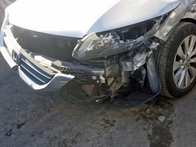 1HGCR2F83DA145787 - 2013 HONDA ACCORD EXL SILVER photo 9