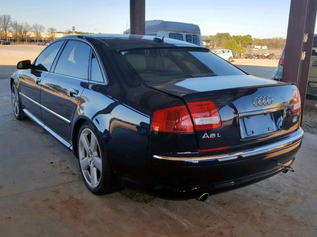 WAUML44E86N007423 - 2006 AUDI A8 L QUATT BLUE photo 3