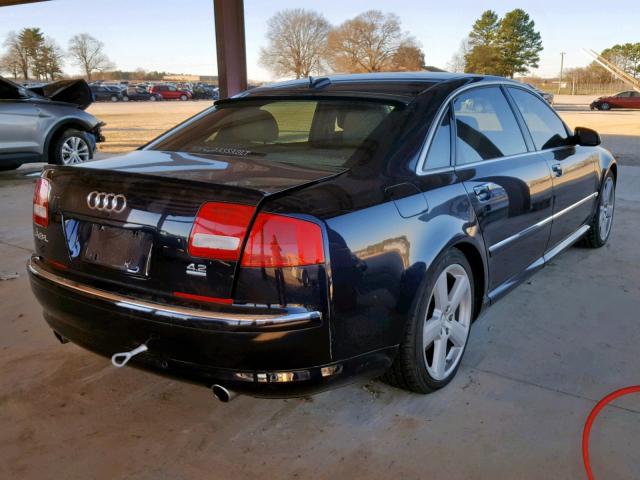 WAUML44E86N007423 - 2006 AUDI A8 L QUATT BLUE photo 4