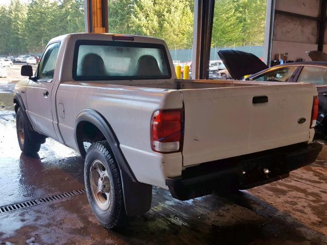 1FTYR11V6YTB44803 - 2000 FORD RANGER WHITE photo 3