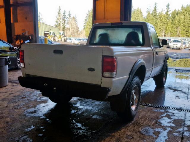 1FTYR11V6YTB44803 - 2000 FORD RANGER WHITE photo 4