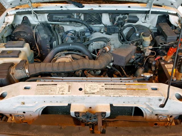 1FTYR11V6YTB44803 - 2000 FORD RANGER WHITE photo 7