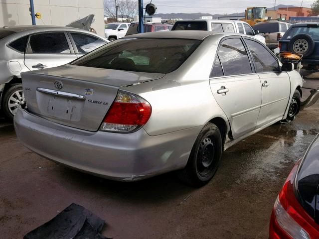 4T1BE30K53U144407 - 2003 TOYOTA CAMRY LE 银色 照片 4
