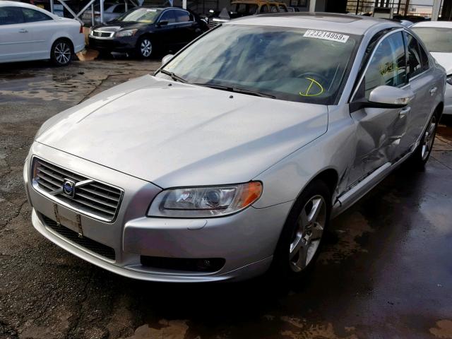 YV1AH992881050196 - 2008 VOLVO S80 T6 TUR SILVER photo 2