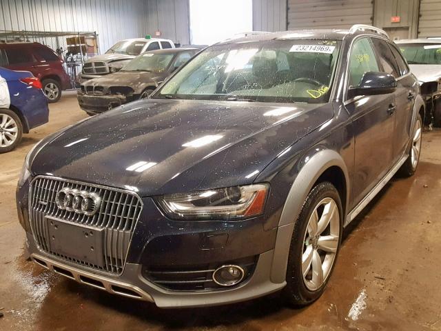 WA1UFAFL4FA079922 - 2015 AUDI A4 ALLROAD BLUE photo 2