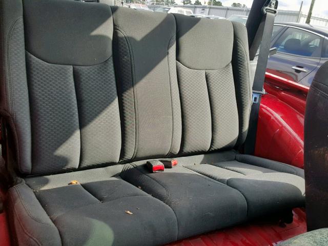 1C4AJWAG6FL569877 - 2015 JEEP WRANGLER S 红色 照片 6