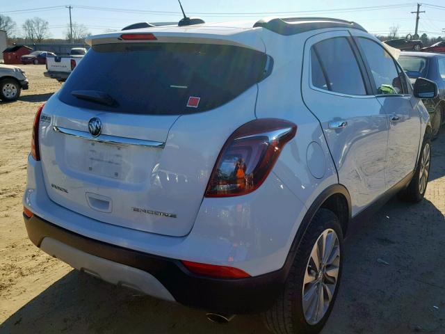 KL4CJASBXHB042197 - 2017 BUICK ENCORE PRE WHITE photo 4