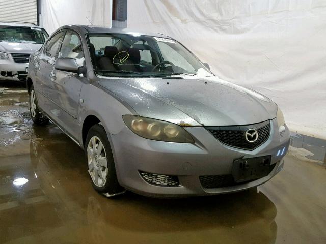 JM1BK12G261408733 - 2006 MAZDA 3 I GRAY photo 1