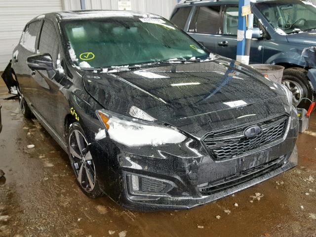 4S3GTAM63H3751890 - 2017 SUBARU IMPREZA SP BLACK photo 1