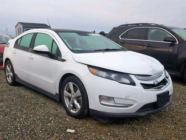 1G1RE6E42CU120511 - 2012 CHEVROLET VOLT WHITE photo 1