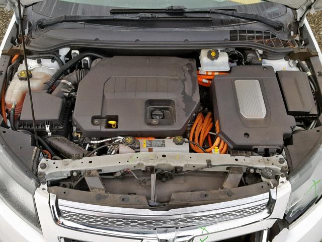 1G1RE6E42CU120511 - 2012 CHEVROLET VOLT WHITE photo 7