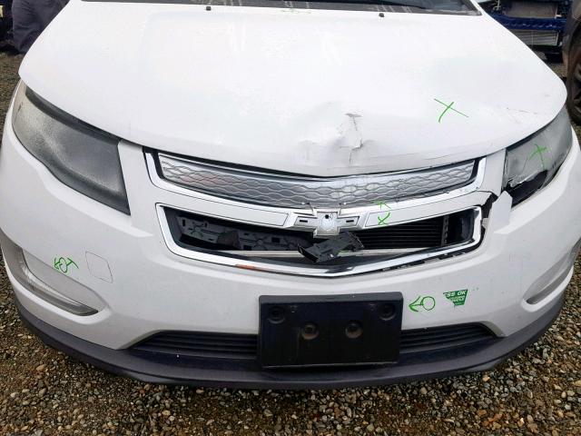 1G1RE6E42CU120511 - 2012 CHEVROLET VOLT WHITE photo 9