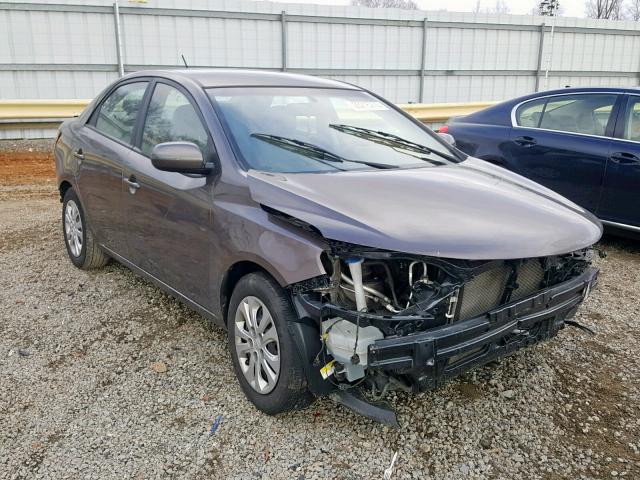 KNAFU4A26D5684435 - 2013 KIA FORTE EX BROWN photo 1