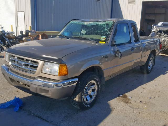 1FTYR44VX3PA73510 - 2003 FORD RANGER SUP GOLD photo 2