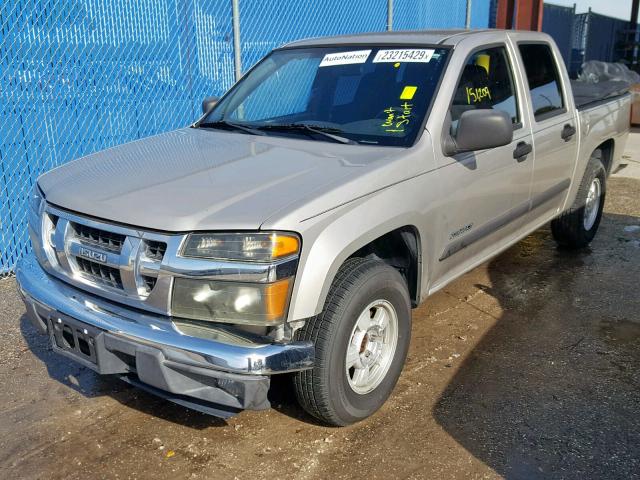 1GGCS13E278702139 - 2007 ISUZU I-370 BEIGE photo 2