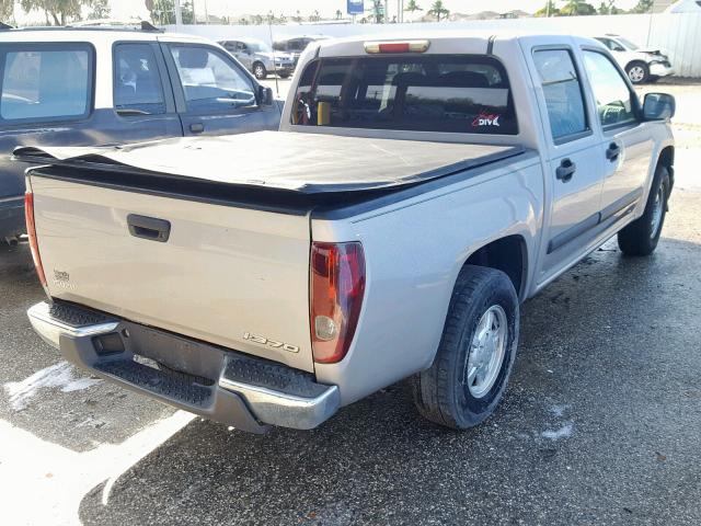 1GGCS13E278702139 - 2007 ISUZU I-370 BEIGE photo 4