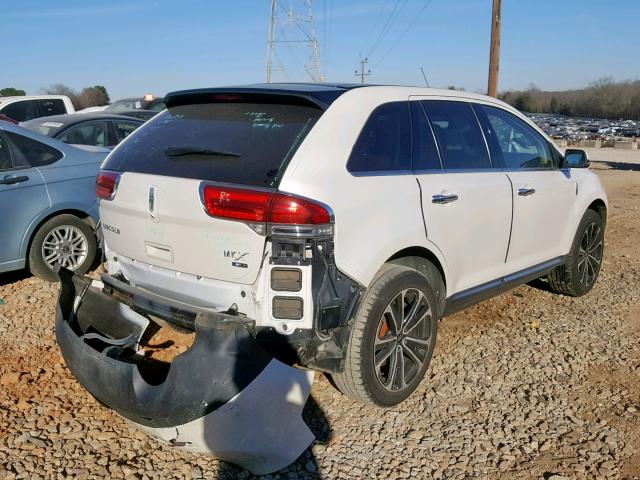 2LMDJ8JKXCBL18773 - 2012 LINCOLN MKX WHITE photo 4