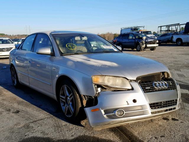 WAUDG68EX5A459941 - 2005 AUDI A4 3.2 QUA SILVER photo 1