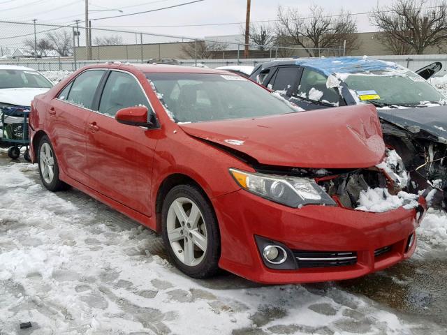 4T1BF1FK9CU607142 - 2012 TOYOTA CAMRY BASE Qırmızı foto 1