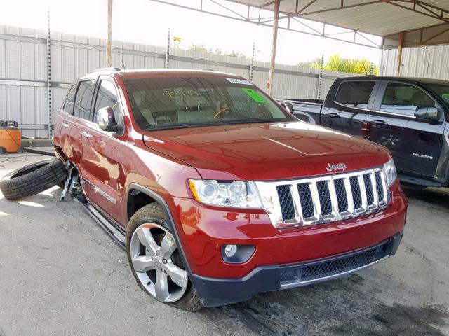 1C4RJECT2CC311570 - 2012 JEEP GRAND CHER RED photo 1