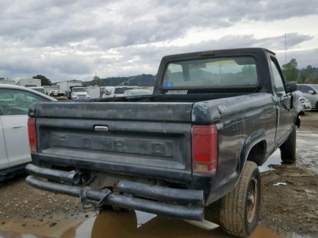 1FTCR10A9KUB20876 - 1989 FORD RANGER BLACK photo 4