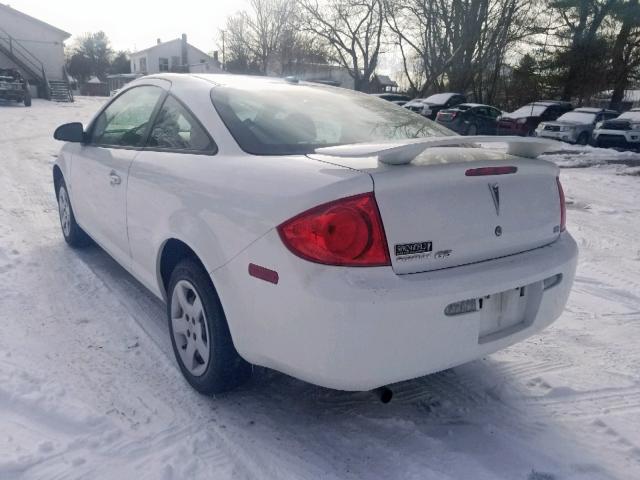 1G2AL18H497229074 - 2009 PONTIAC G5 WHITE photo 3