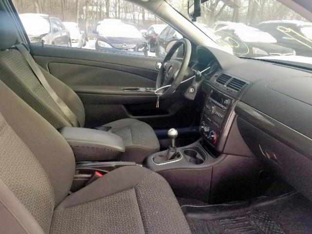 1G2AL18H497229074 - 2009 PONTIAC G5 WHITE photo 5