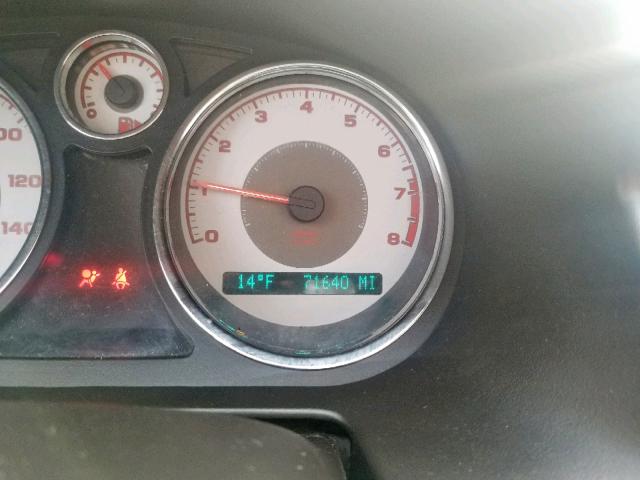 1G2AL18H497229074 - 2009 PONTIAC G5 WHITE photo 8