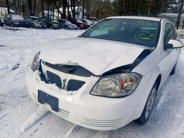 1G2AL18H497229074 - 2009 PONTIAC G5 WHITE photo 9